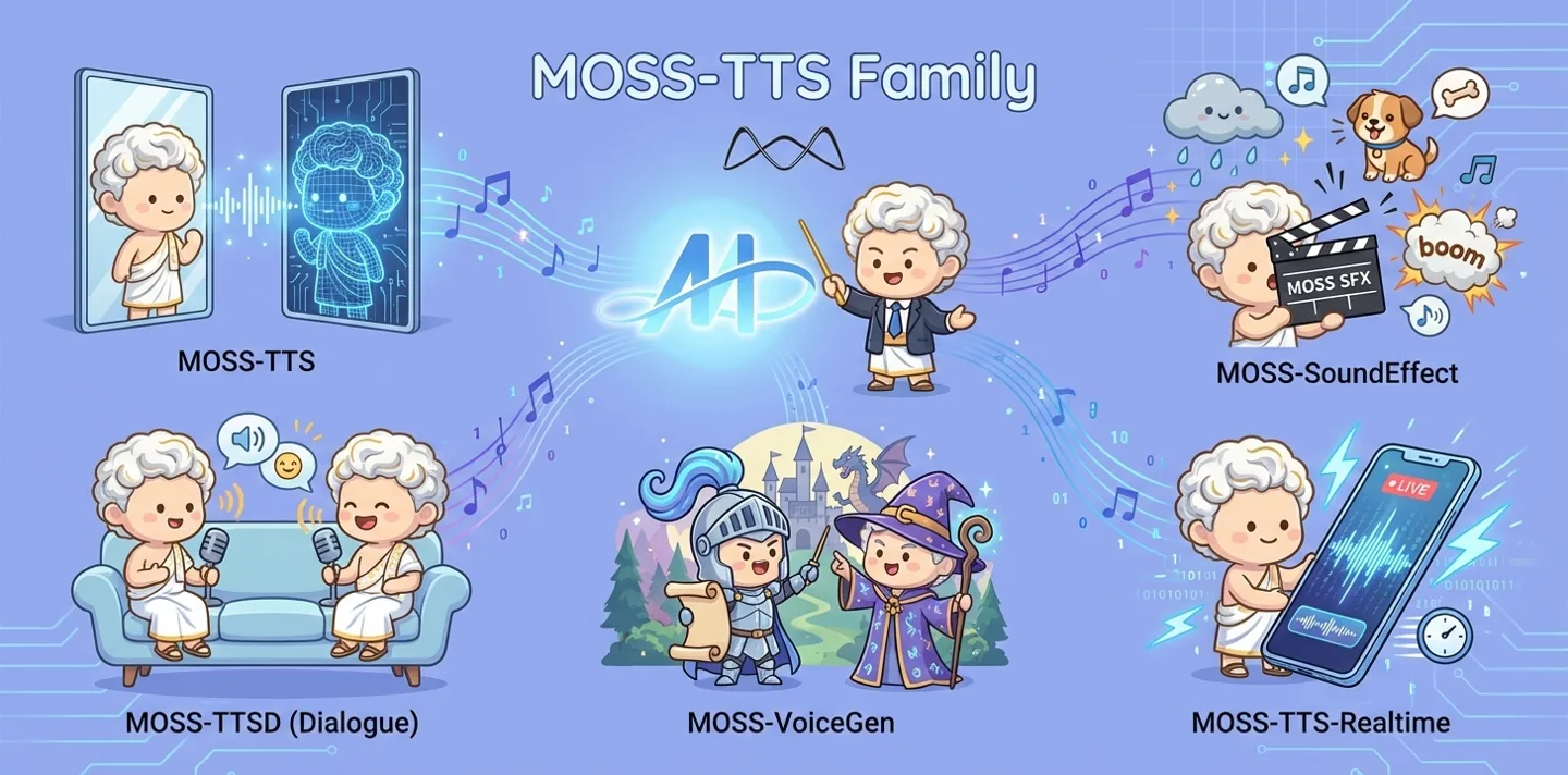 MOSS-TTS arayüzünden bir görünüm